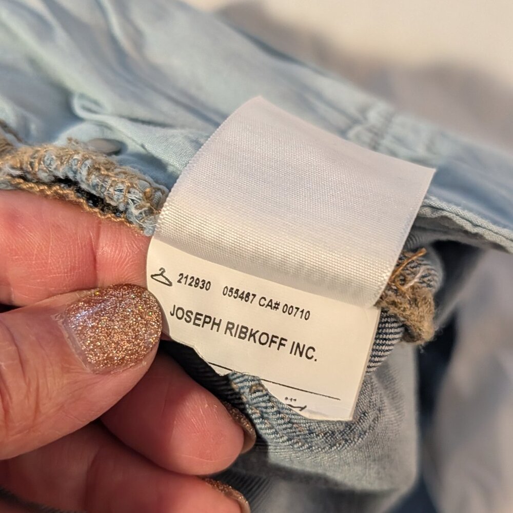 Joseph Ribkoff Embllished Jeans, Womens' Size 6 - Picture 6 of 13
